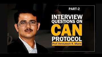 CAN interview questions - PART2