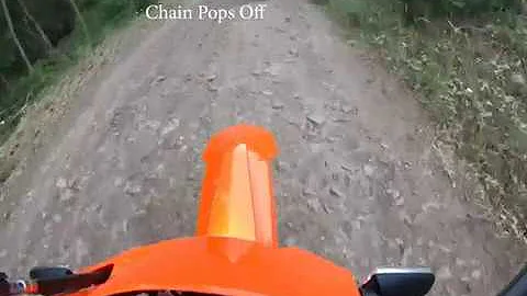 KTM EXC-F 350 Drives Over a 5,000 ft. Cliff Video