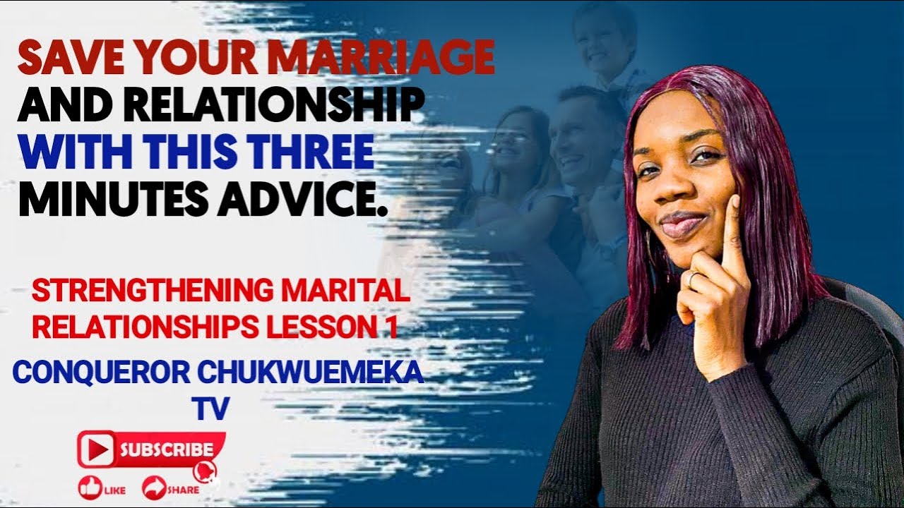 KEYS TO STRENGTHENING MARITAL RELATIONSHIPS (THE SUBMISSION KEY #family ...