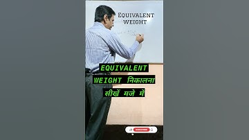 Equivalent weight #shorts #tricks #chemistry #trending #trendingshorts #equivalentweight