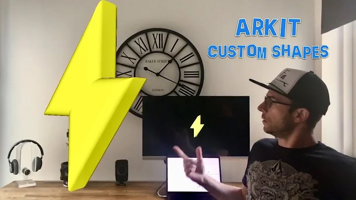 ARKit Tutorial ⚡️ Custom Geometry 👨🏾‍💻  iOS 11, Swift 4, SceneKit, SCNShape