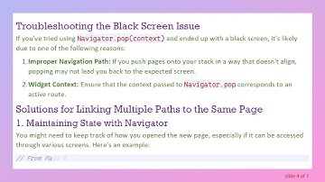 How to Implement a Back Button in Flutter for Seamless Navigation
