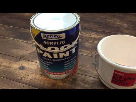 Video: How To Paint A Wooden Floor
