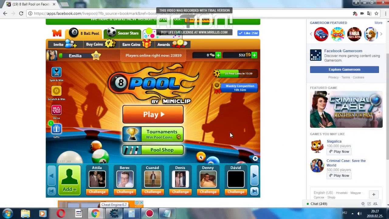 8 Ball Pool Hack Unlimited Coins Pc 2018 February