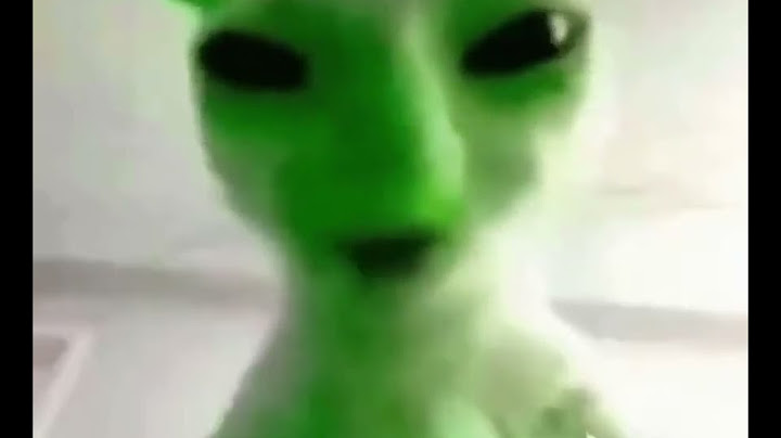 green alien cat says yaer aegh erya