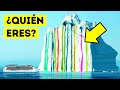 Qué son esas extrañas rayas de los icebergs y otros datos curiosos