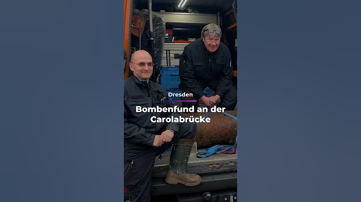 Erneuter Bombenfund in Dresden I Sachsen Fernsehen