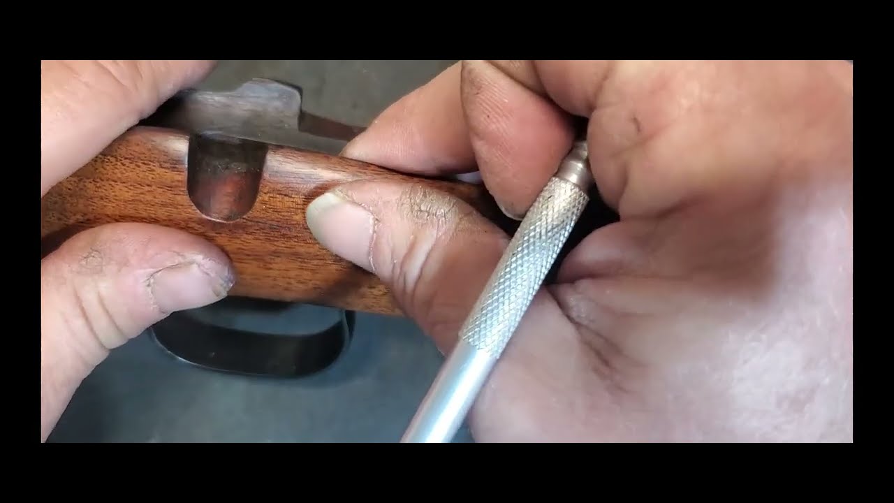 Winchester Model 52 cracked stock repair