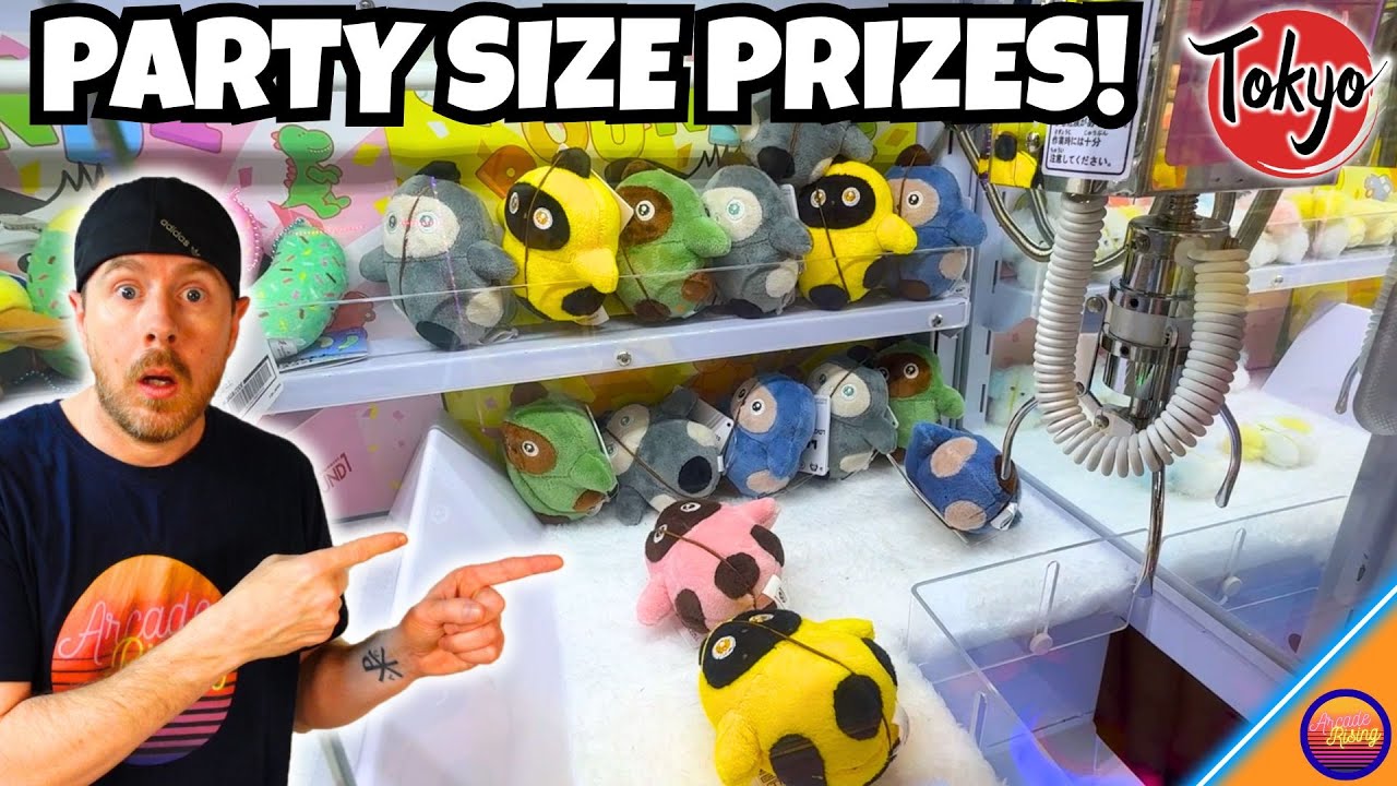 Выигрывайте МИЛЫЕ призы в мини-автоматах с клешнёй в Токио!