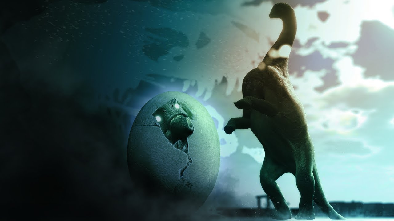 BIG EGGS MAKE BIGGER THINGS The Isle New Animations & Cannibal