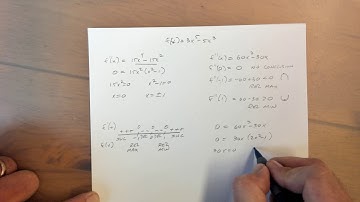 §3.4   The 2nd Derivative Test and Curve Sketching