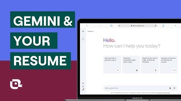How to Write Your Resume & Cover Letter with Google Gemini