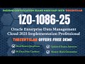 1Z0-1086-25 PDF Questions Oracle Enterprise Data Management Cloud Implementation Professional Exam