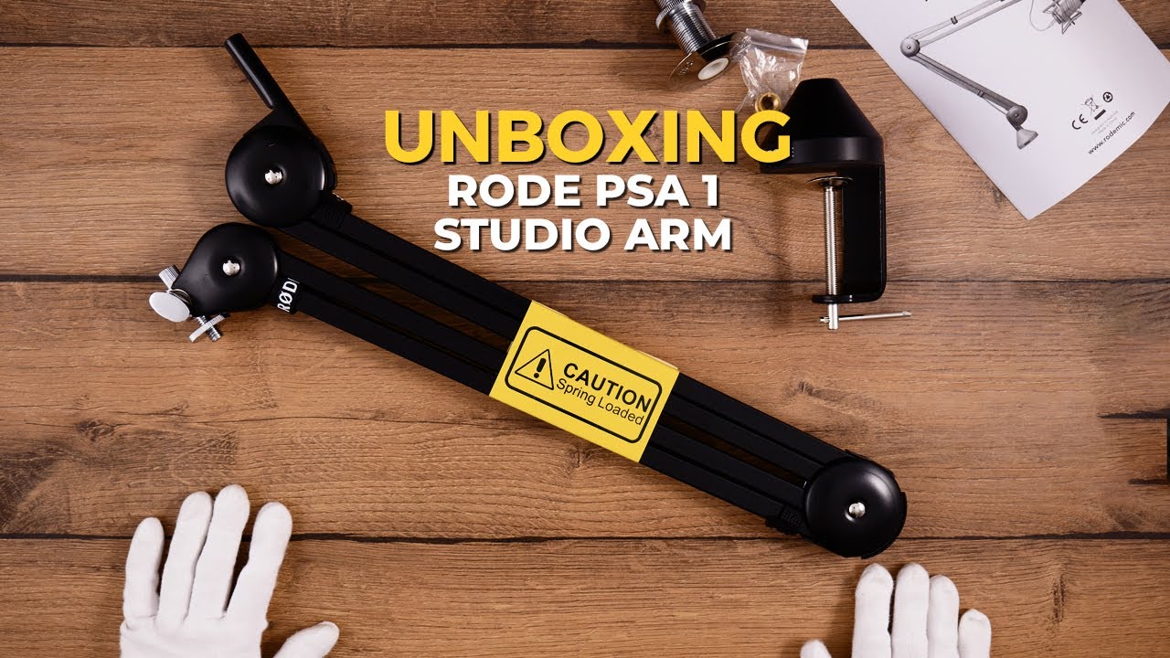 RODE PSA1 Studio Arm - Unboxing & Review 