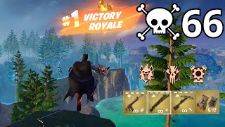 66 Elimination BATMAN Solo Vs Squads Zero Build Gameplay (NEW Fortnite Chapter 5 Season3)