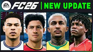 Ea Fc 26 News  All 50 New Real Faces  Title Update 160  exclusive