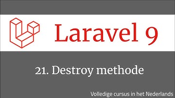 Laravel 9 destroy methode