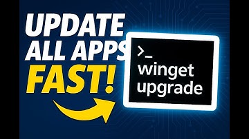 Update All Apps at Once with Winget  Command Line Tutorial