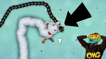 Most Biggest Snake Died Like A Noob In Snake. Io! - Epic Snake Io Gameplay