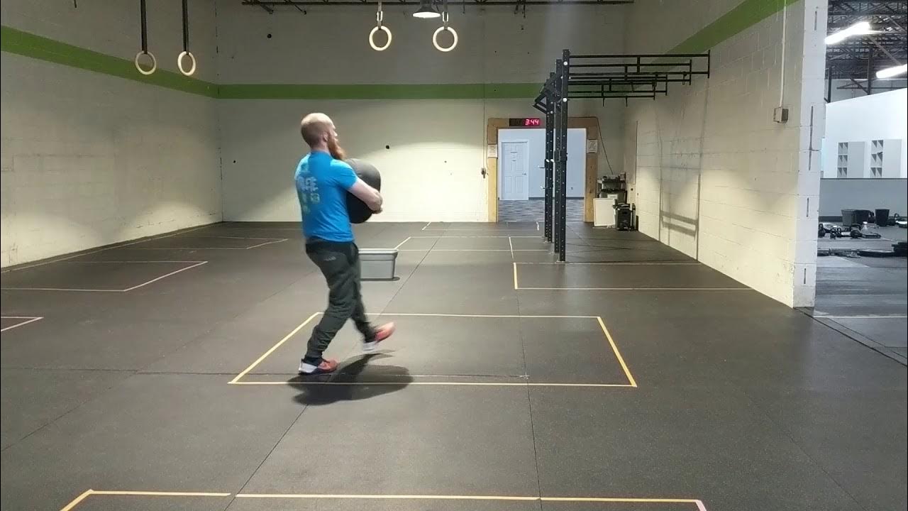 Sandbag Bear Hug Walking Lunge YouTube
