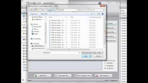 Audiobook iPod Conversion