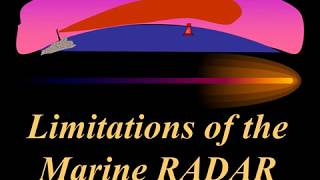Limitations of the marine RADAR