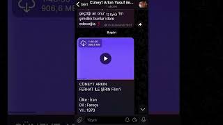 Cüneyt Arkın Ferhat Ile Şirin Filmi Ve Yusuf Ile Züleyha Filmi Telegram Kıma Ekledim.