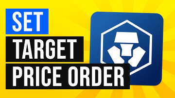 How to Set a Target Price Order on the Crypto.com App (2022)