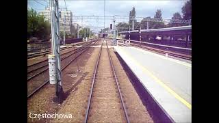 PKP IC: Linia nr 1 Częstochowa - Zawiercie - Katowice (100%)