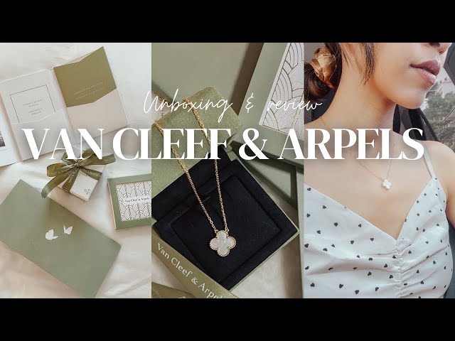 Unboxing + Review] Van Cleef and Arpels Alhambra Necklace 