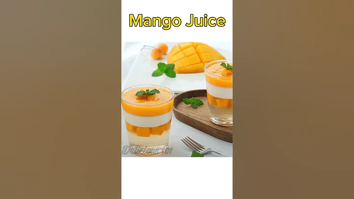 Amazing Mango Juice Recipe 🥭🥭🤪💯 #shorts #shortsfeed #mangojuice