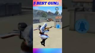 Best Guns For New Free Fire Player 