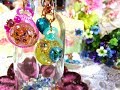 （レジン）DAISOの新しい型を買いました♪薄紅色と翡翠色の懐中時計