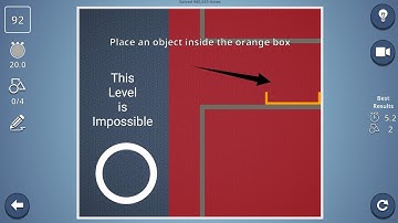 Brain it on Level 92 complete in 1min 12 seconds