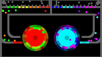 Team Core Destruction - Marble Battle in Algodoo