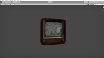 TV screen shader - Amplify Shader Editor.