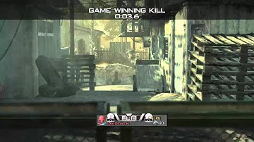 MW3 - Nice FFA Final Killcam - How To Take Out a Juggernaut The Easy and Beasty Way!