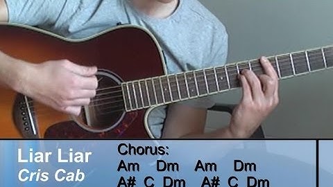 Liar Liar Guitar version - Guitar performance video thumbnail