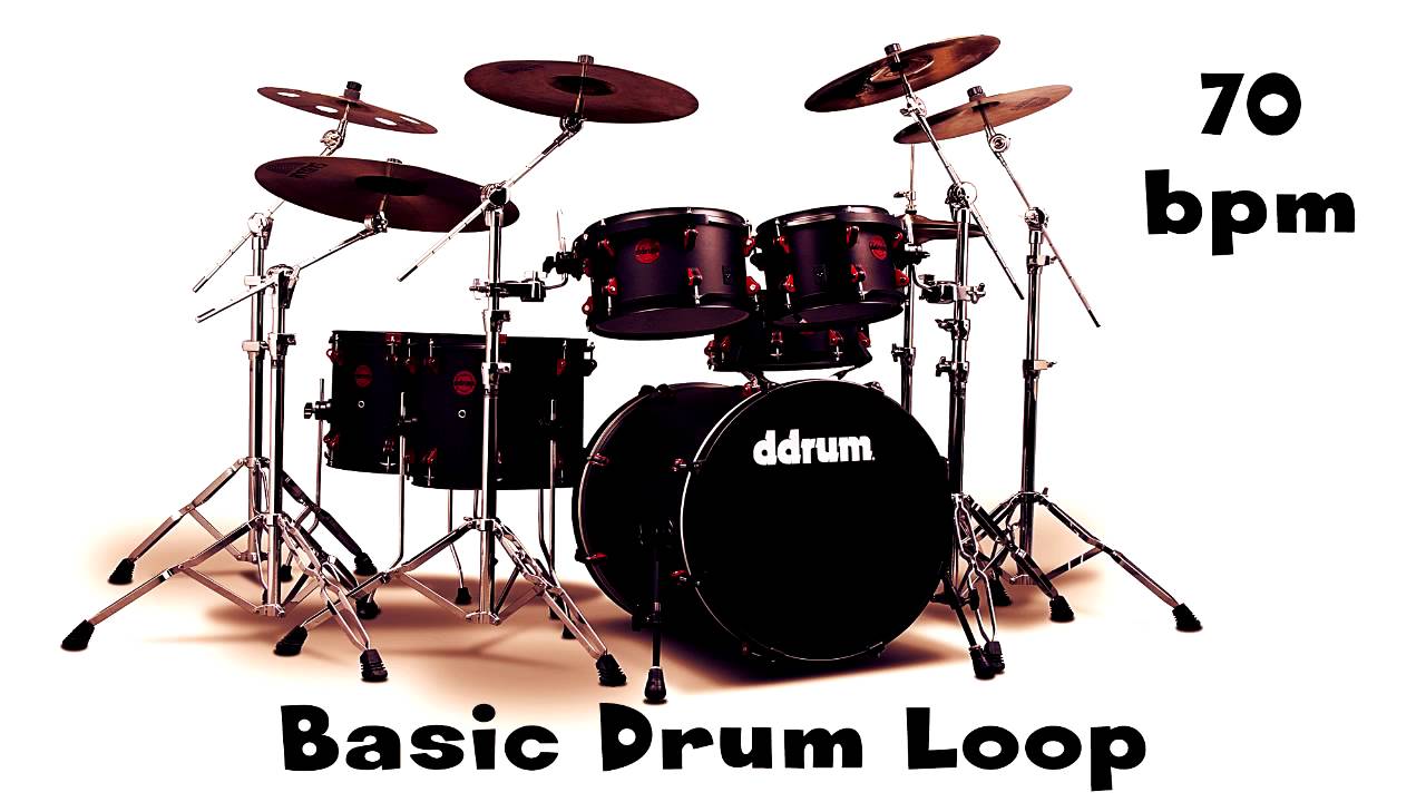 Basic Drum Loop 70 bpm YouTube