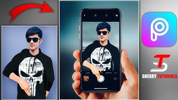 3D Mobile Camera Photo PicsArt Editing Tutorial - SHERRY Tutorials