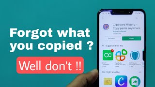 Best Clipboard App | Copy Once Loose Never screenshot 1