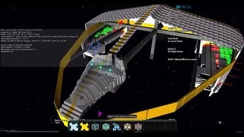 Starmade: Escudo-class Carrier Build (Part 1)