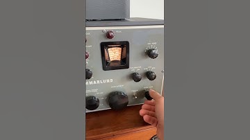 Vintage Hammarlund HQ-150 Tube Radio Receiver