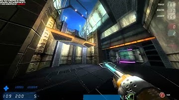 Alien Arena  ctf-cryogenic HD Gameplay