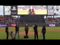 94 shannon lee sings the national anthem