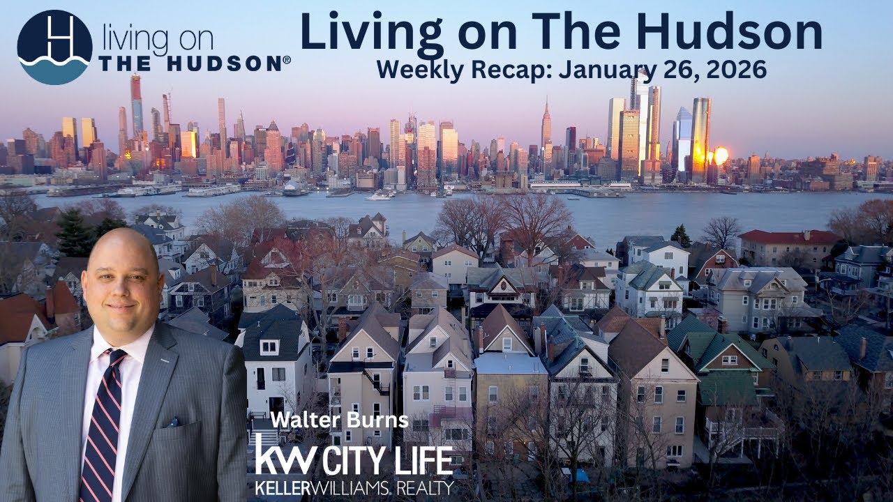 Hudson County, NJ Real Estate Market Breakdown | January 26, 2026 Data & Analysis