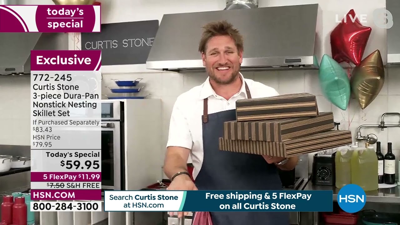 Curtis Stone 4piece Nesting Bakeware Set 