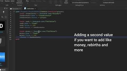 How to make Leaderstats with save in Roblox Studio in 2 minutes| 2021| 4K