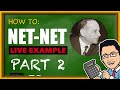 How to: Net-Net Stock Investing | Benjamin Graham | EXAMPLE (Part 2)