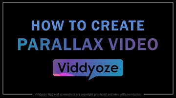 How to Create Parallax Animation Video in Viddyoze